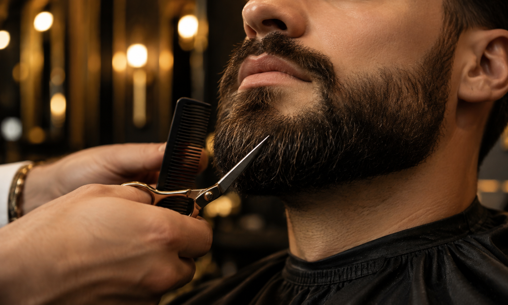 Professional grooming scissors